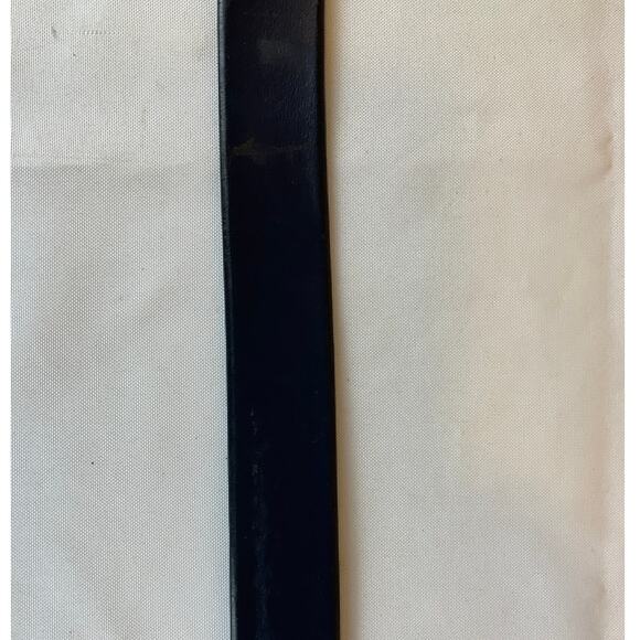 Ferragamo Leather Men's Belt, Blue - about 47 inches long - Picture 9 of 13